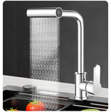 Stainless Steel Gunmetal Gray Kitchen Faucet