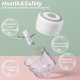 Electric Garlic & Meat Chopper
