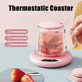 Thermostatic Heating Coaster USB Cup Warmer