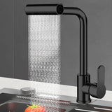 Stainless Steel Gunmetal Gray Kitchen Faucet