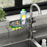 Aluminum Sink Drain Rack Organizer
