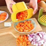 Multifunctional Vegetable Chopper & French Fries Cutter
