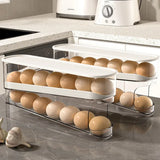Slide-Type Automatic Egg Roller Storage Rack