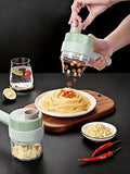 Electric Garlic Chopper & Mini Vegetable Cutter
