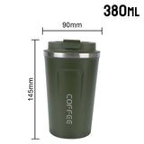 ThermoCafe™ Leak-Proof Travel Coffee Mug