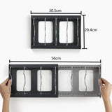 7-Grid Telescopic Pot & Pan Organizer Rack
