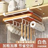 Kitchen Cabinet Under Shelf Organizer Rack