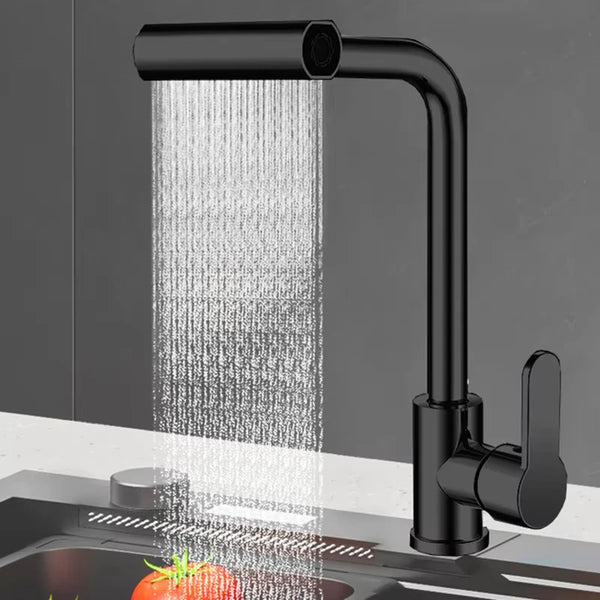 Stainless Steel Gunmetal Gray Kitchen Faucet
