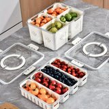Portable Snackle Box Snack Tray with Handle