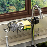 Aluminum Sink Drain Rack Organizer