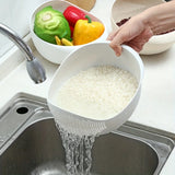 Multi-Purpose Rice & Vegetable Drain Basket