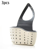 Adjustable Sink Faucet Hanging Organizer Basket