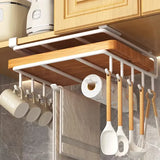 Kitchen Cabinet Under Shelf Organizer Rack