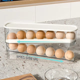 Slide-Type Automatic Egg Roller Storage Rack