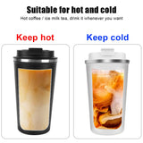 ThermoCafe™ Leak-Proof Travel Coffee Mug