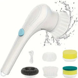 5-in-1 Multifunctional Electric Cleaning Brush