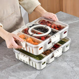 Portable Snackle Box Snack Tray with Handle